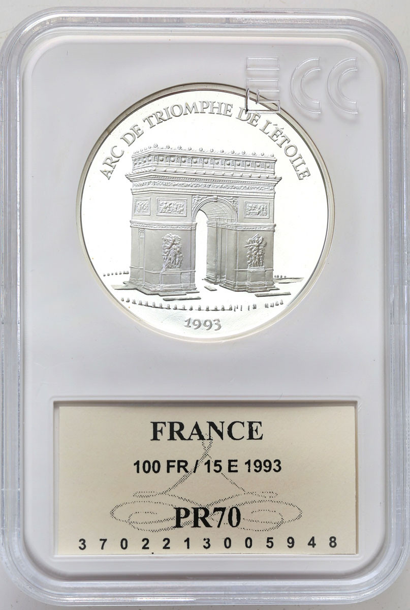 Francja. 100 franków 1993